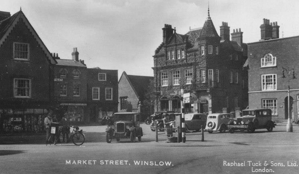 Market Square c1930 with St Laurence Room